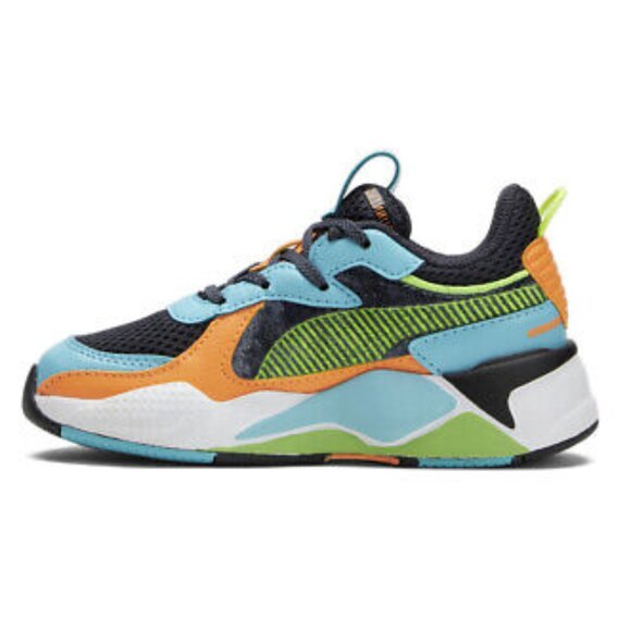 Puma Other - Puma Kids RS-X AC Little Kid 'Arcade' Black, Orange, Blue, Green